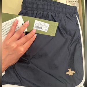 Brand new nylon Gucci Swimshorts